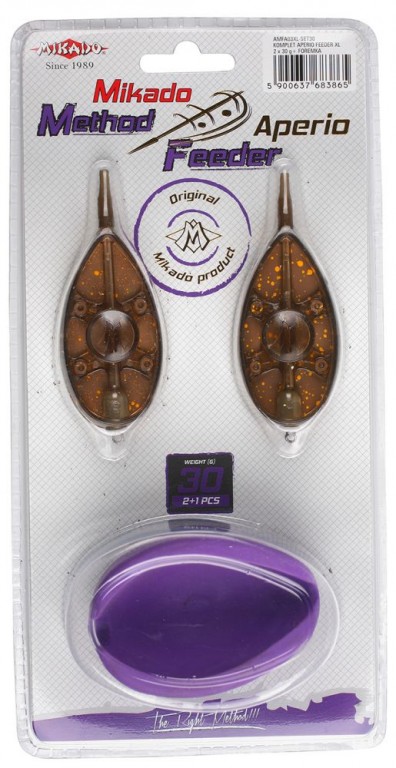 Krmítko - METHOD FEEDER APERIO XL Sada 2 x krmítko 60 g + 1 forma