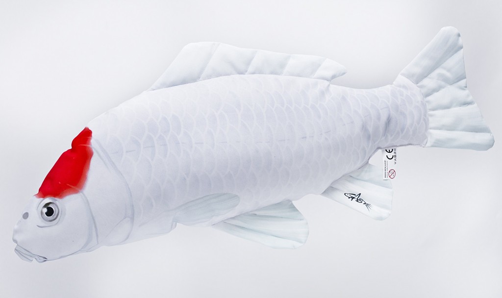 Kapr Koi 2 (tancho) - 60 cm polštářek