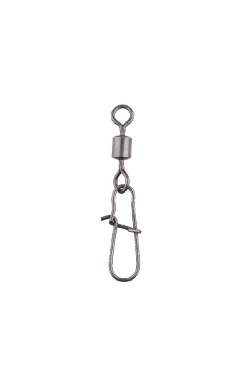 Obratlík ROLLING (zátěžový) s karabinou Fastlock BN (černý nikl) vel. 4 - nosnost 25kg - 5 ks
