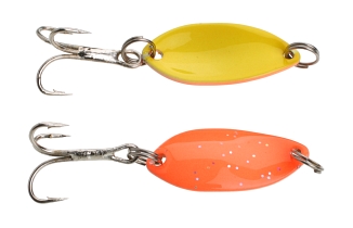 Třpytka - Mini 2.2 cm - 1.4 g Oranžová / žlutá 1 ks