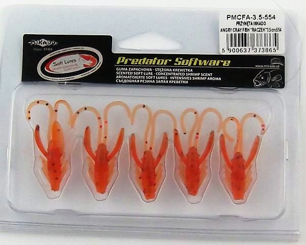 Nástraha - ANGRY CRAY FISH " NYMFA " 3.5cm / 554 - 5ks