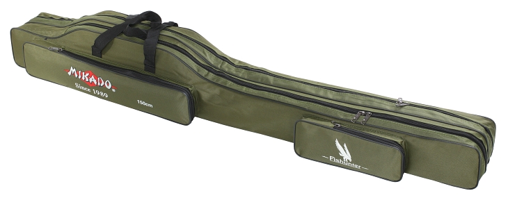 Obal na pruty 2 komorový 150 cm / GREEN