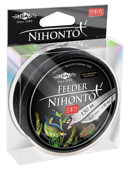 Vlasec - NIHONTO FEEDER 022 Nosnost : 6.50kg 150M 1 cívka