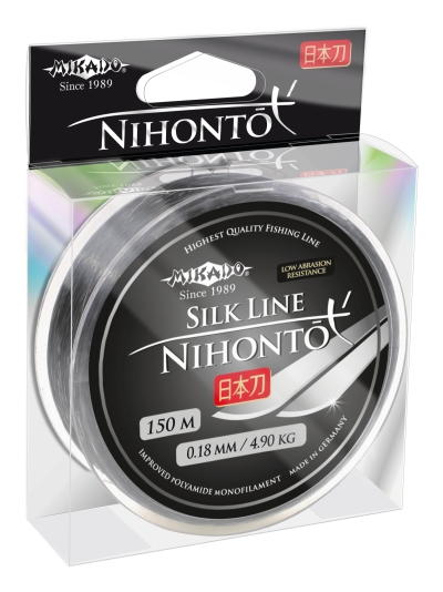 Vlasec - NIHONTO SILK LINE 024 Nosnost : 7.40kg 150M  1 cívka