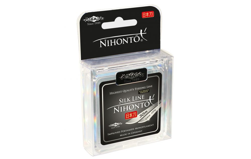 Vlasec - NIHONTO SILK LINE 012 Nosnost : 2.40 kg 30M 1 cívka