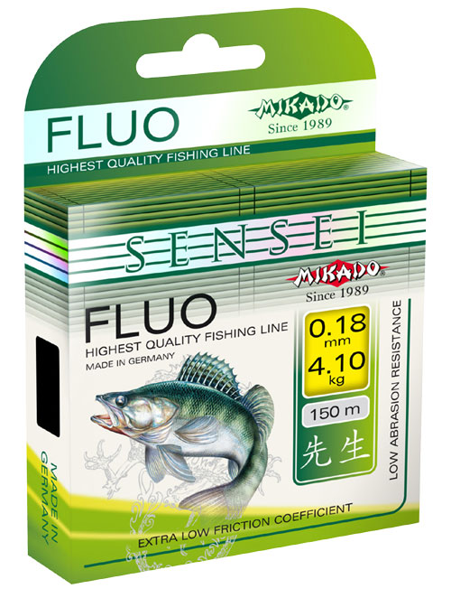 Vlasec - SENSEI FLUO 0.16 mm - 150 m Nosnost : 3.50kg 1 cívka