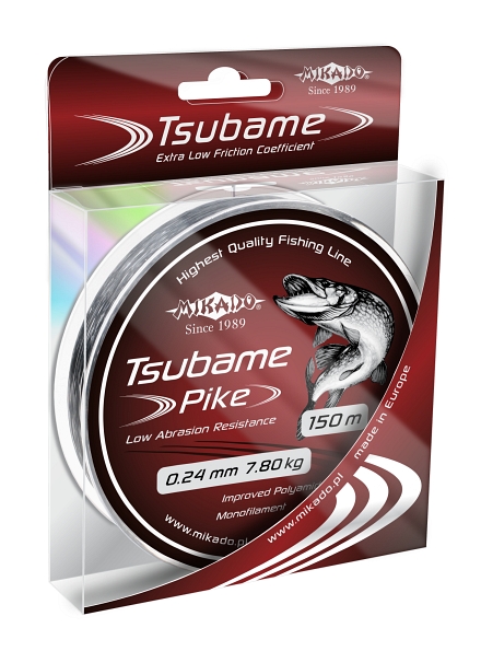 Vlasec - TSUBAME PIKE  018 Nosnost : 5.30kg 150M  1 cívka