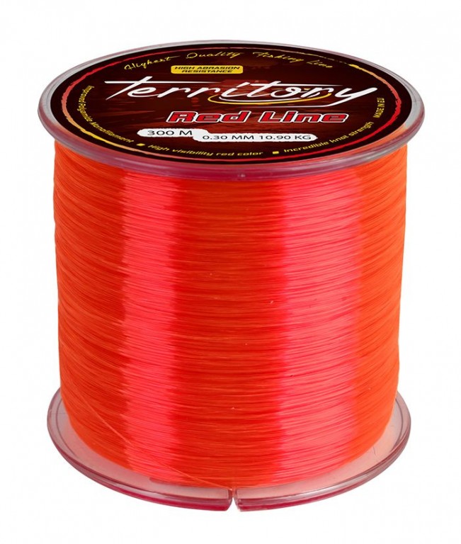 Vlasec - TERRITORY RED LINE 030 300M  Nosnost : 10.9 kg 1 cívka