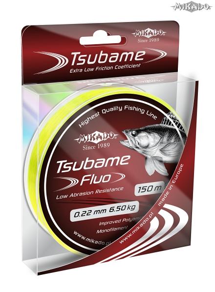 Vlasec - TSUBAME FLUO  016 Nosnost : 4.30kg 150M  1 cívka