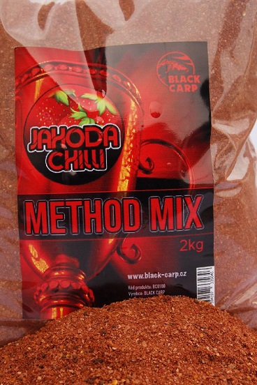Black Carp Method Mix  2kg CHilli jahoda