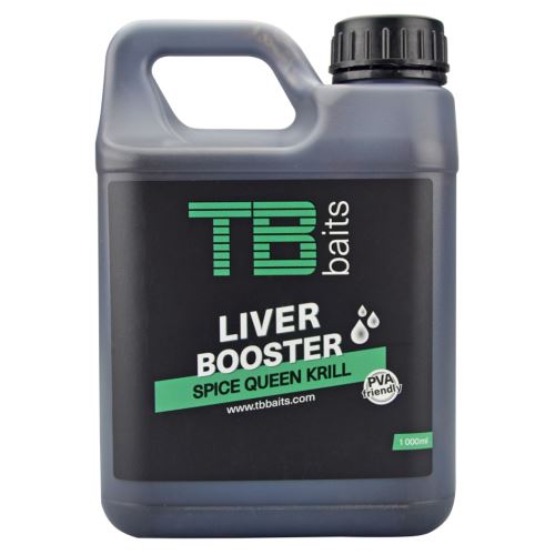 Booster TB Baits Liver  Spice Queen Krill 1l