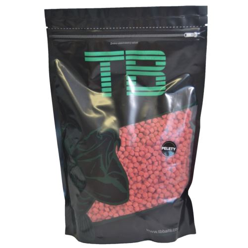 Pelety TB Baits Strawberry Butter 3mm 1kg