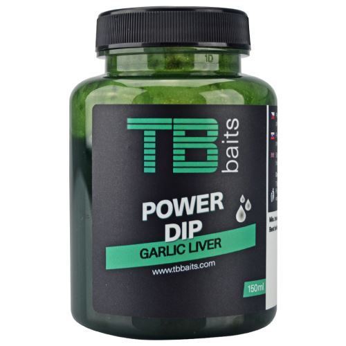 TB Baits Power dip 150ml Garlic Liver