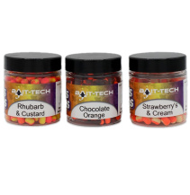 Bait-Tech Duo Col Criticals Wafters - Rhubarb and Custard 5 mm (50 ml)