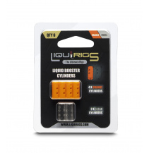 Liquirigs - Liquid Zig Booster kapsle, oranžová a čirá 4+2ks