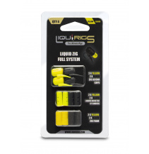 Liquirigs - Liquid Zig kompletní systém, černá a žlutá 4ks