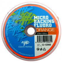 Giants fishing Micro Backing Fluoro-Orange 20lb/100m