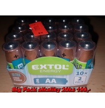 Big pack Alkaliky AA 20ks