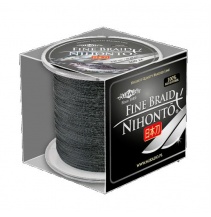 Pletená šňůra - LINE NIHONTO FINE BRAID  010 Černá 300M Nosnost : 7.70kg