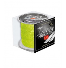 Pletená šňůra - LINE NIHONTO FINE BRAID  010 FLUO 300M Nosnost : 7.70kg