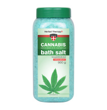 Cannabis Rosmarinus koupelová sůl, 900 g