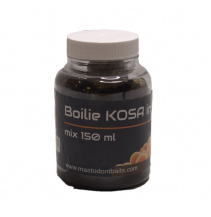 Mastodont Baits -  Boilies KOSA v dipu 150ml mix průměrů