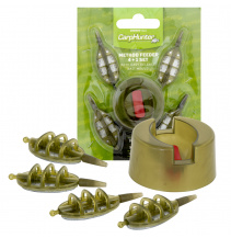 CARP HUNTER KRMNE KOŠÍKY METHOD FEEDER 4+1 SET