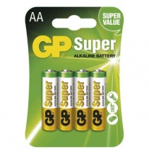 Alkalická baterie GP Super AA 4ks bal / cena za 1ks