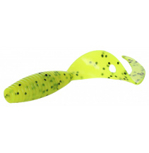 NÁSTRAHA - TWISTER 38mm/ CHARTREUSE PEPPER - 10 ks