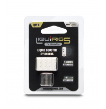 Liquirigs - Liquid Zig Booster kapsle, bílá a čirá 4+2ks
