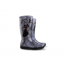 DEMAR - Dámské barevné holinky HAWAI LADY EXCLUSIVE  kočka 