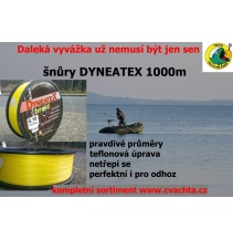 DYNEATEX - žlutá  135m teflonová úprava