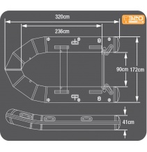 Fox 320 Inflatable Boat