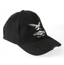 LED Kšiltovka MIKADO - Černá (BASEBALL)