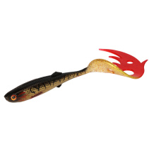 NÁSTRAHA - SICARIO PIKE TAIL 10.5cm/SPOTTED BULLHEAD - 4 ks