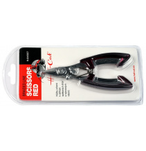 Hell-Cat Nůžky Scissor for braided line-S/S Claret-red