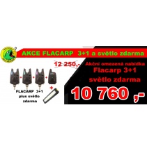 Hlásiče FLACARP - Sada hlásičů X7 s příposlechem 3+1 + světlo