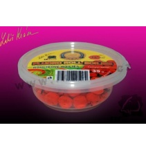 Rohlíkové boilies ve Fluoro práškovém dipu 14mm Compot N.H.D.C.