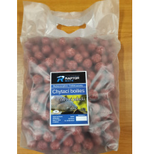 Chytací boilies RAPTOR 2,5kg 20mm  Mléčná jahoda 