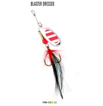 Třpytka - BLASTER s chvostem 3 g SILVER / 22H