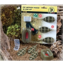 Extra Carp Method Feeder Set 20,30,40g + formička