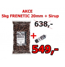 AKCE 5kg FRENETIC 20mm + Syrup