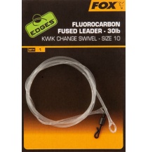 FOX - Návazec Edges Fluorocarbon Fused Leaders