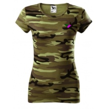 PR Style triko camo dámské