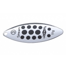 Třpytka - STREAM vel. 1 / 4 g - SILVER / 11