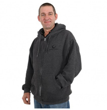 Mikina Gardner Grey Zip - Thru Hoody