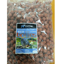 Chytací boilies RAPTOR 5kg 20mm  Jahoda chilli 