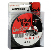 Hell-Cat Splétaná šňůra Braid Line Vertical Black