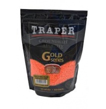traper anglická vločka oranžová 400g