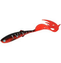 NÁSTRAHA - SICARIO PIKE TAIL 10.5cm/RED TIGER - 4 ks